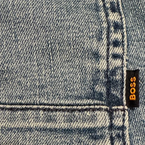 Boss Faded Denim Jeans - Picture 7 of 8